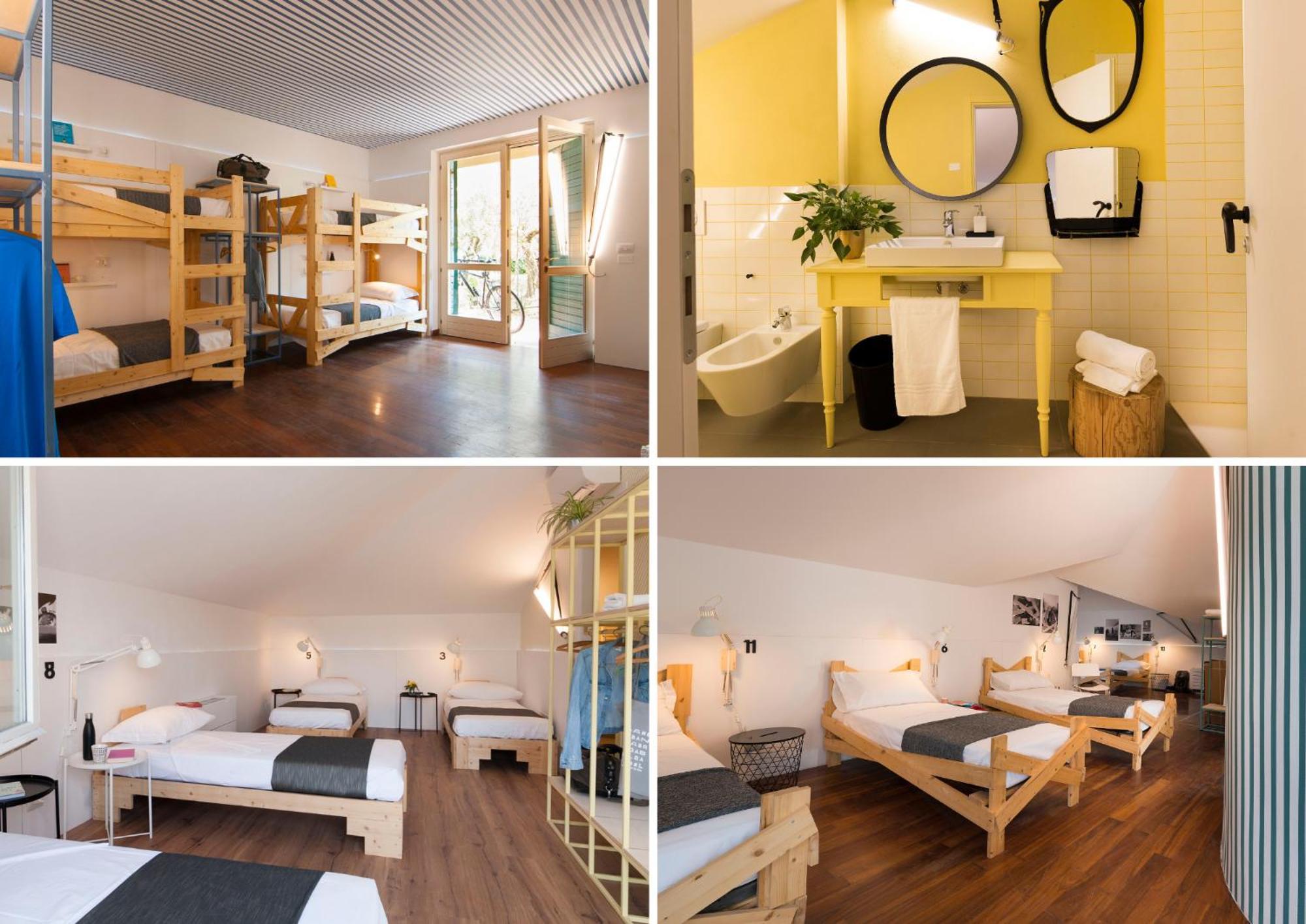 Einzelbett im Frauenschlafsaal